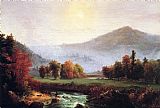Thomas Cole A View in the United States of America in Autumn painting